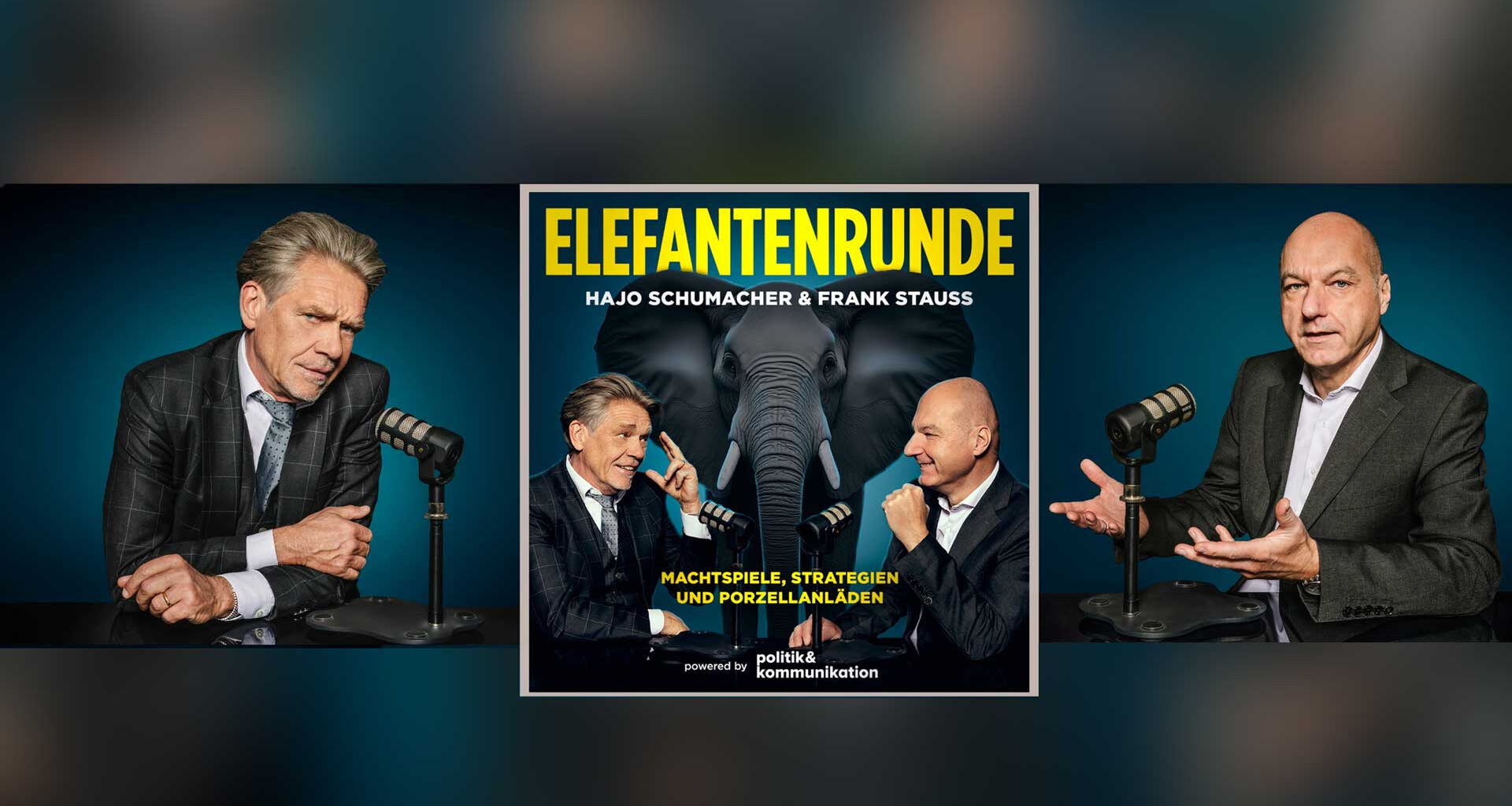Elefantenrunde - Podcast mit Hajo Schumacher & Frank Stauss, mit Klaus Wowereit und Dr. Silke Borgstedt. 23.08.2026